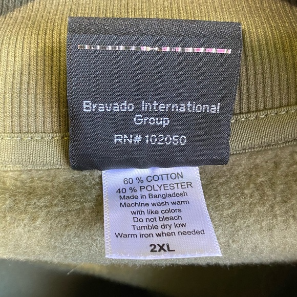 Harley Davidson Skull Graphic OG Pullover Sweater Sz 2XL Factory Customs - Picture 7 of 8